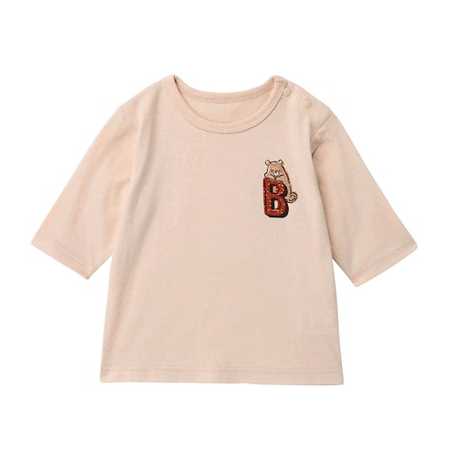 プリント七分袖Tシャツ 【ベビー服】