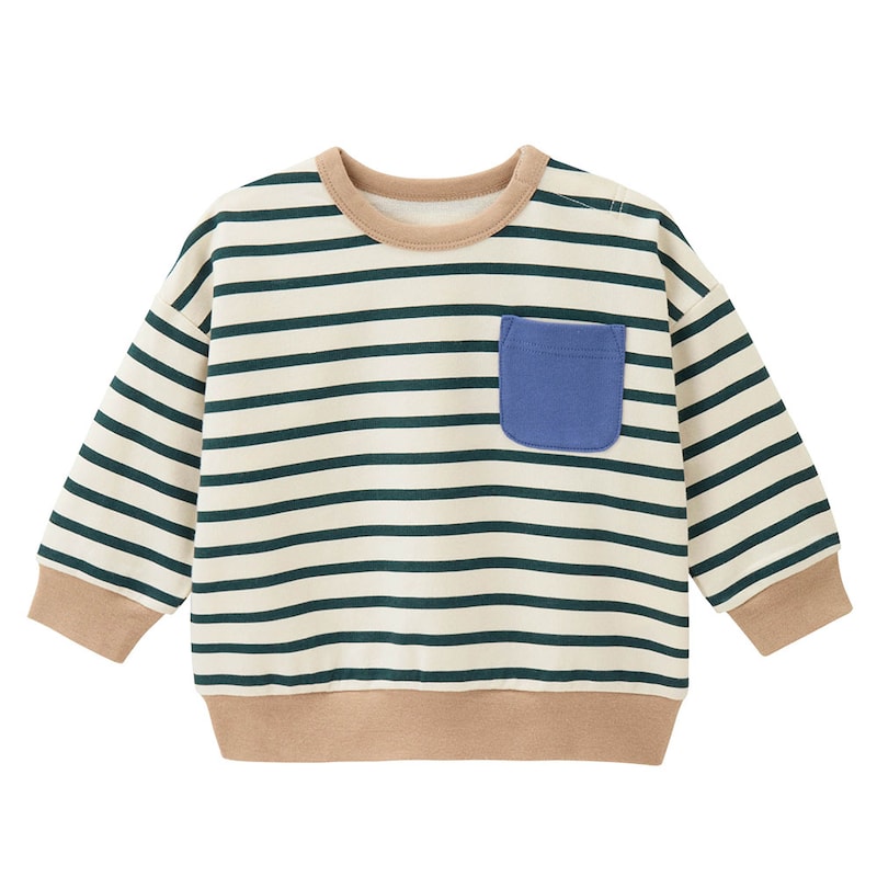 グリーン×アイボリーボーダー