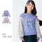 袖チェックチュールミニ裏毛プルオーバー 【子供服 長袖】