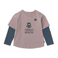 ピンクグレージュ×チャコール（モンスター）