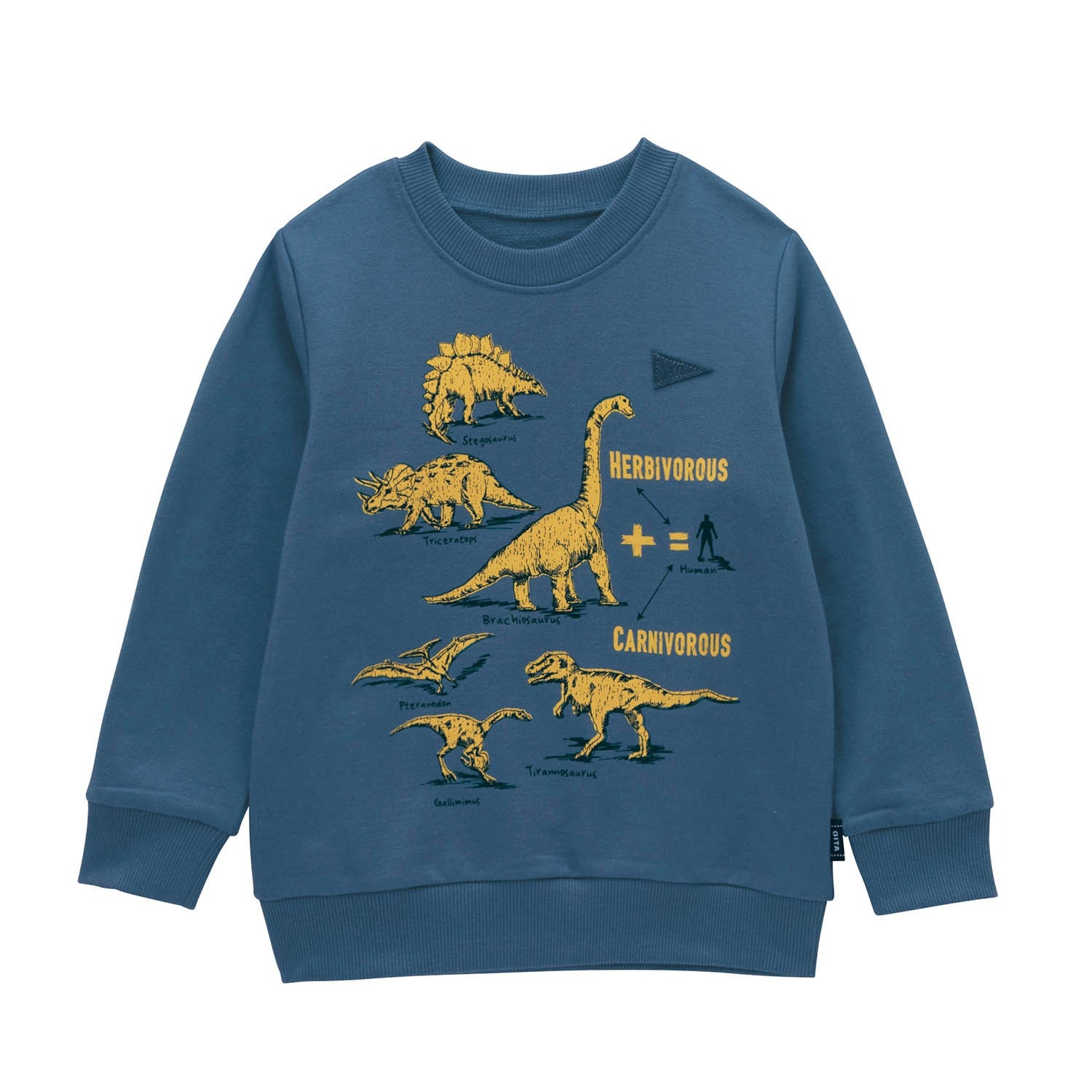 【ジータ/GITA】名札ココプリントミニ裏毛スウェットシャツ 【子供服】