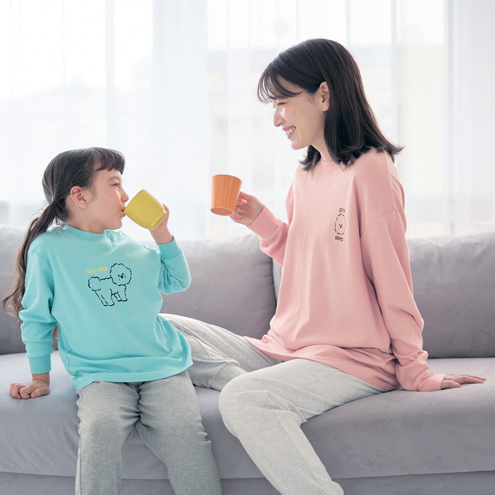 家族でリンクレディースやわらかスムースパジャマ（パジャマ