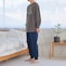 モデル身長183cm・Lサイズ着用