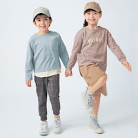 モデル身長(cm)/サイズ　左：113/110、右：114/110