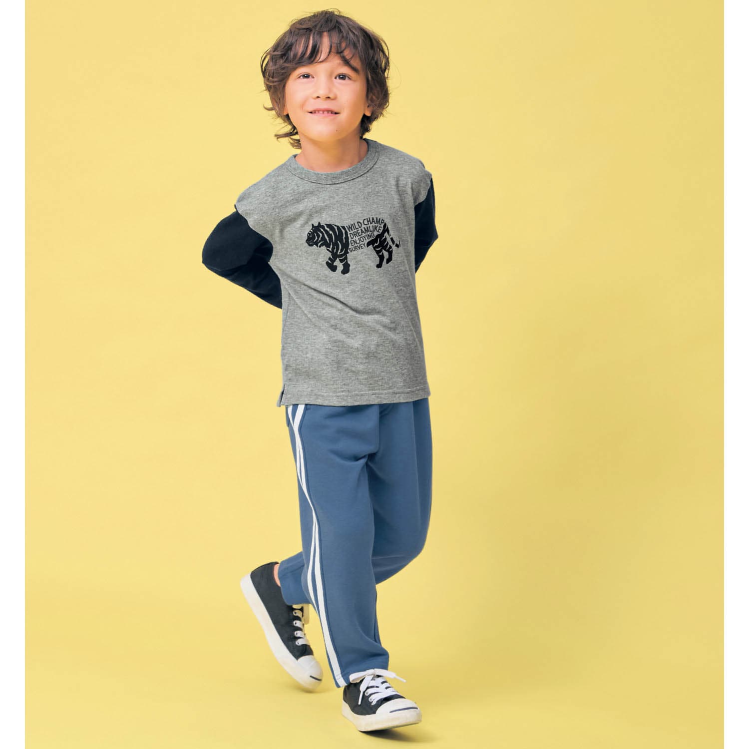 選べるプリント長袖Tシャツ【子供服】【男の子】の通販｜ベルメゾン(ジータ/GITA)｜通販のベルメゾンネット