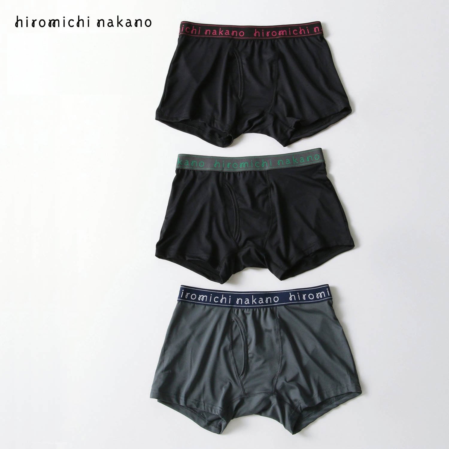 【ヒロミチナカノ/hiromichi nakano】【3色組】メンズボクサーブリーフ(ヒロミチナカノ)画像