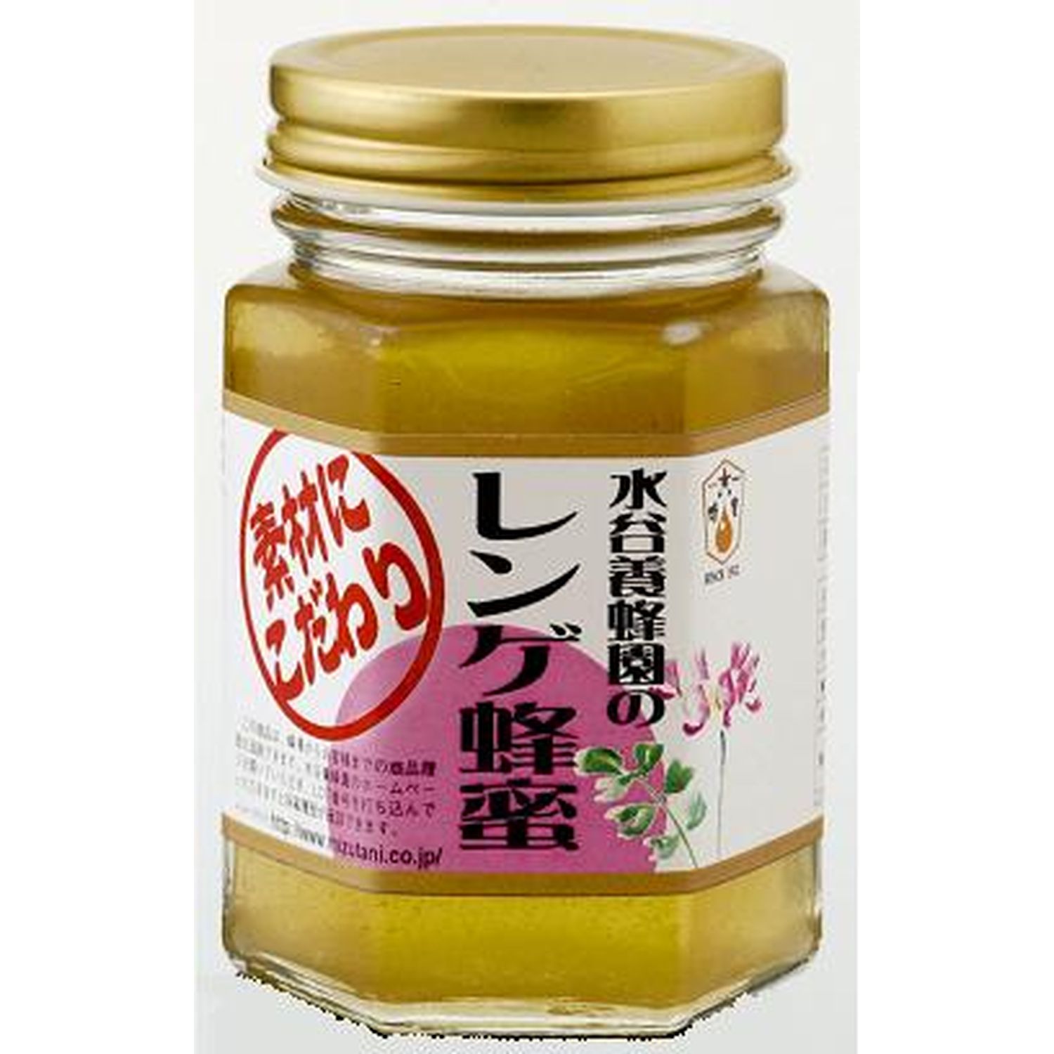 水谷養蜂園〉素材にこだわりれんげ蜂蜜 180g×10本（はちみつ/水あめ