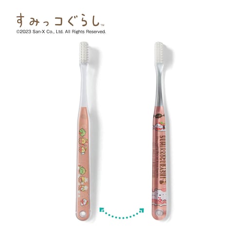 【クリアランス】【1回のみお届け】［喫茶すみっコでいちごフェア］ 「すみっコぐらし」デンタルクリニックブラシ