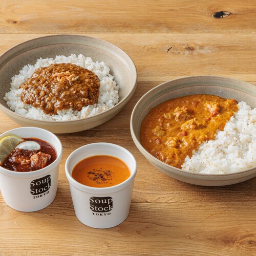 【予約商品】 父の日 スープとカレーとごはんのセット 【ご注文は6月9日まで】