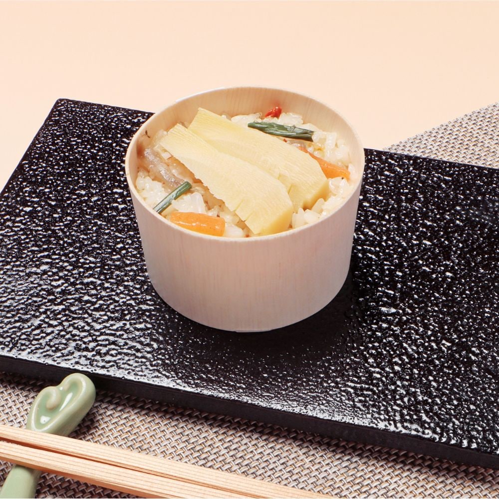 筍山菜飯