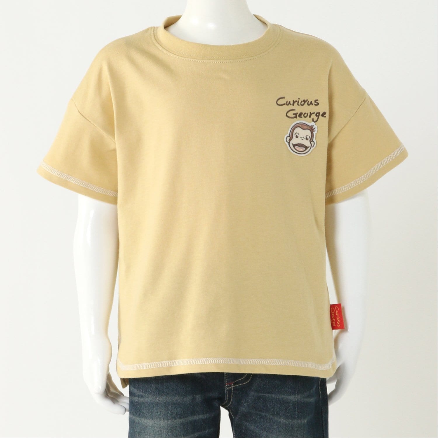 エフオーキッズ/おさるのジョージ/ショコラ】Tシャツ3枚セット 120