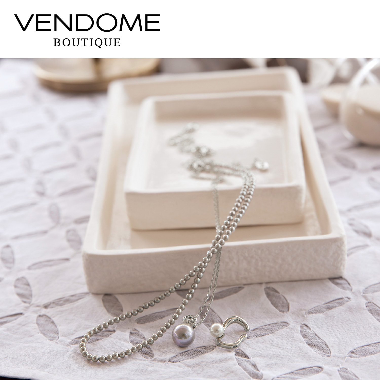 VENDOME BOUTIQUEネックレス、三点セット