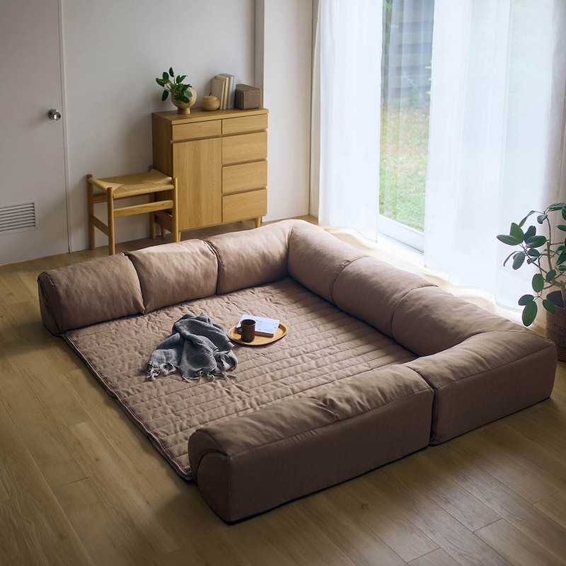撥水・ベージュ・小　※別売本体のベージュ・小／厚さ1.5cmに使用時