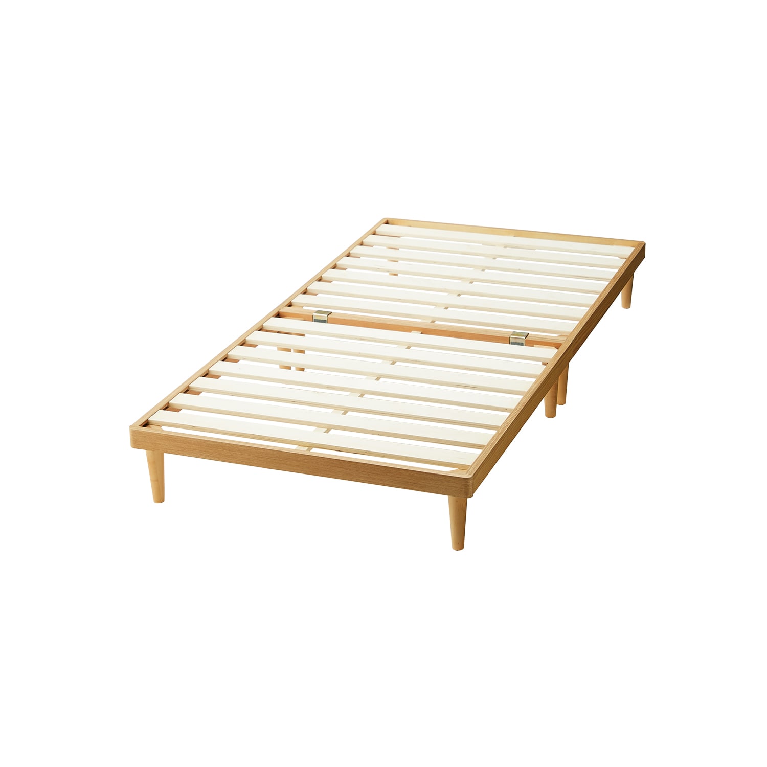 大型商品送料無料】 5分で組み立てられる木製すのこベッド ＜シングル