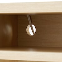 コード穴部アップ／幅120cm