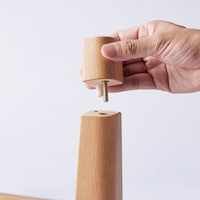 継ぎ脚で高さ5cmアップ