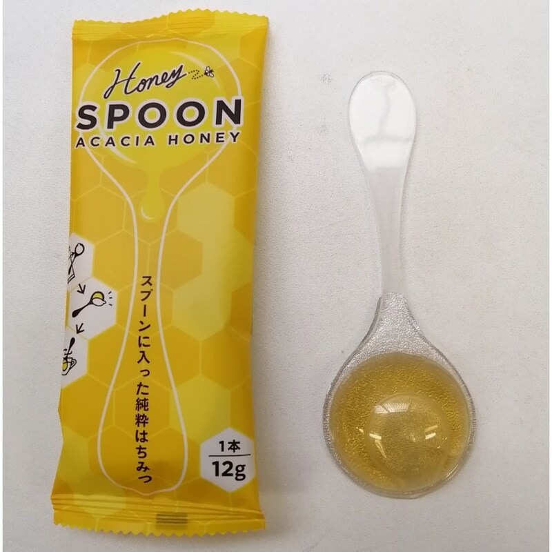 〈水谷養蜂園〉ハニースプーン 6本入×12箱（はちみつ/水あめ/シロップ）｜通販のベルメゾンネット