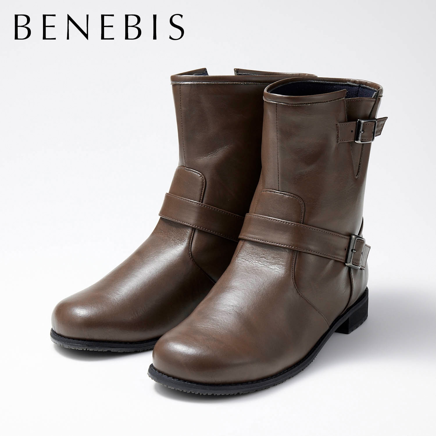 【ベネビス/BENEBIS】【10月25日まで返品送料無料】 防滑ショートブーツ画像