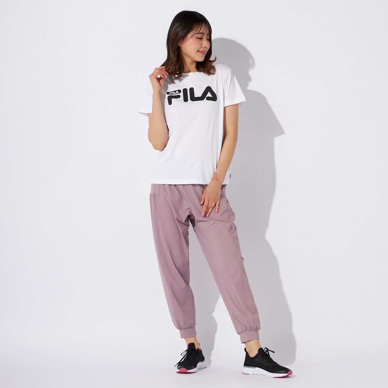 ファッションの h.naotoFRILL黒半袖トップス2着セット♡ Tシャツ 