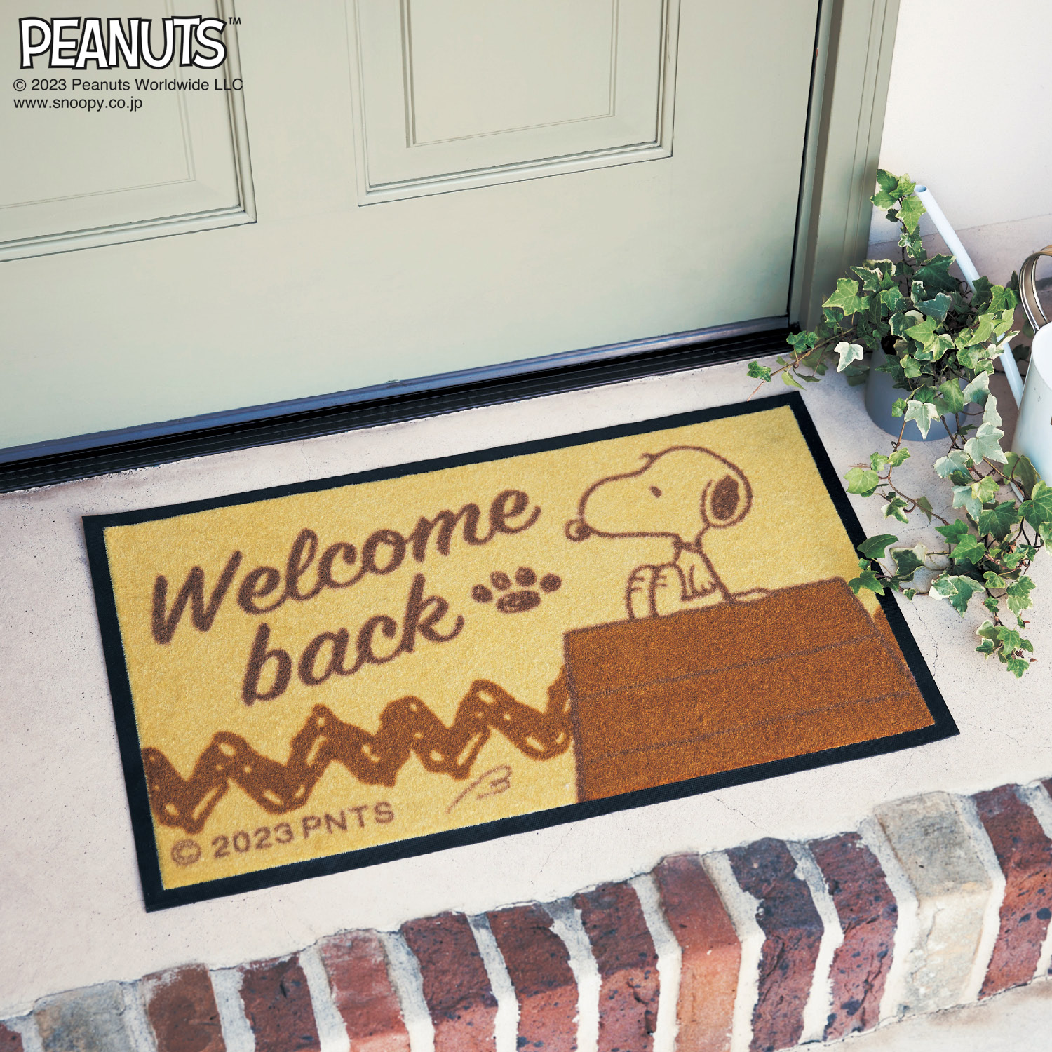 泥落とし屋外玄関マット「スヌーピー」(ピーナッツ/PEANUTS) 泥落とし屋外玄関マット「スヌーピー」(ピーナッツ/PEANUTS)
