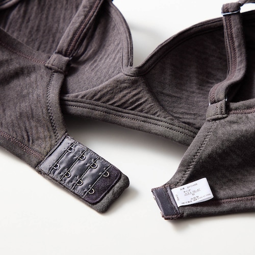 敏感肌さんのためのやわらか綿ノンワイヤーブラ（スラク su・ra・ku）