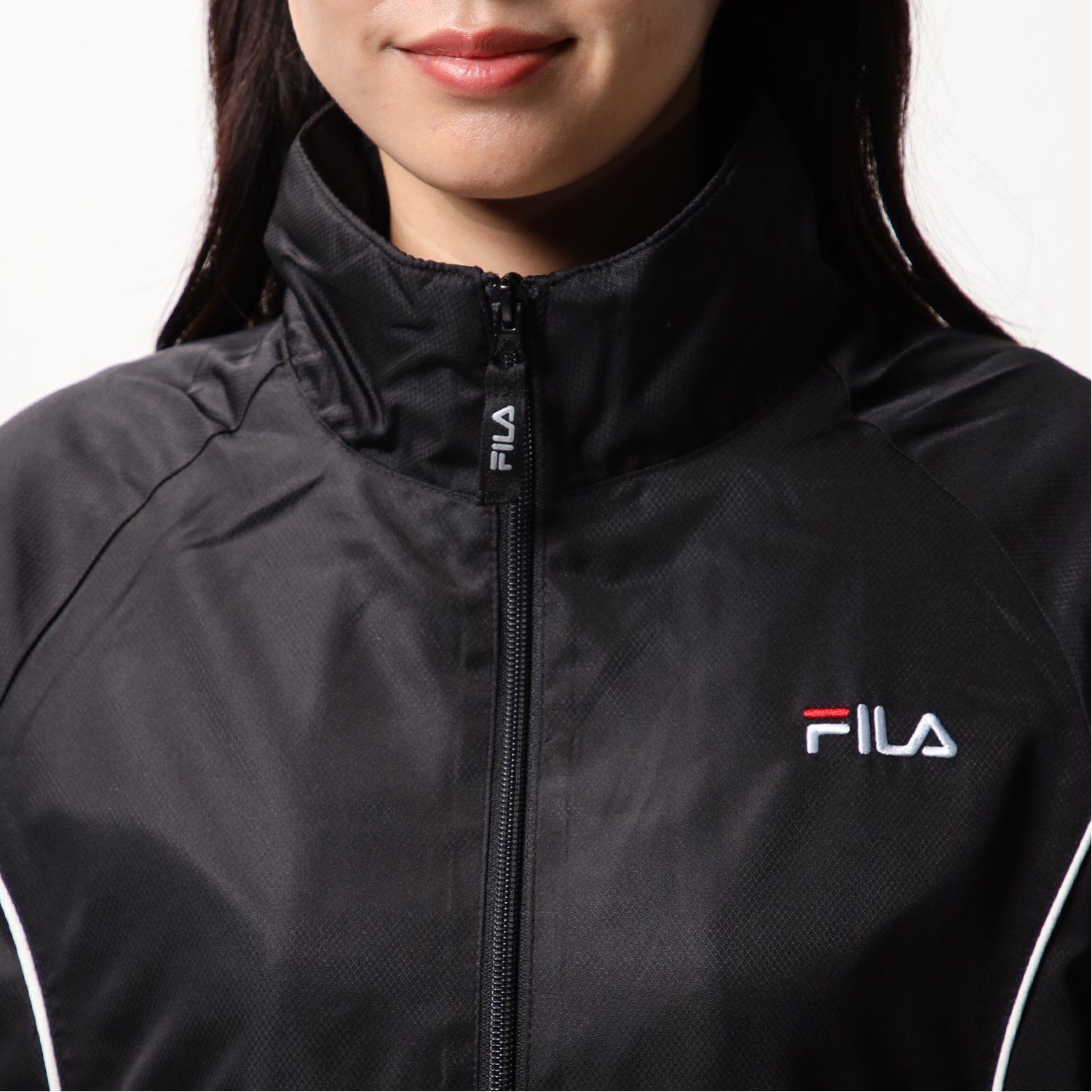 裏フリーススタンドジップジャケット(フィラ/FILA)｜通販のベルメゾン