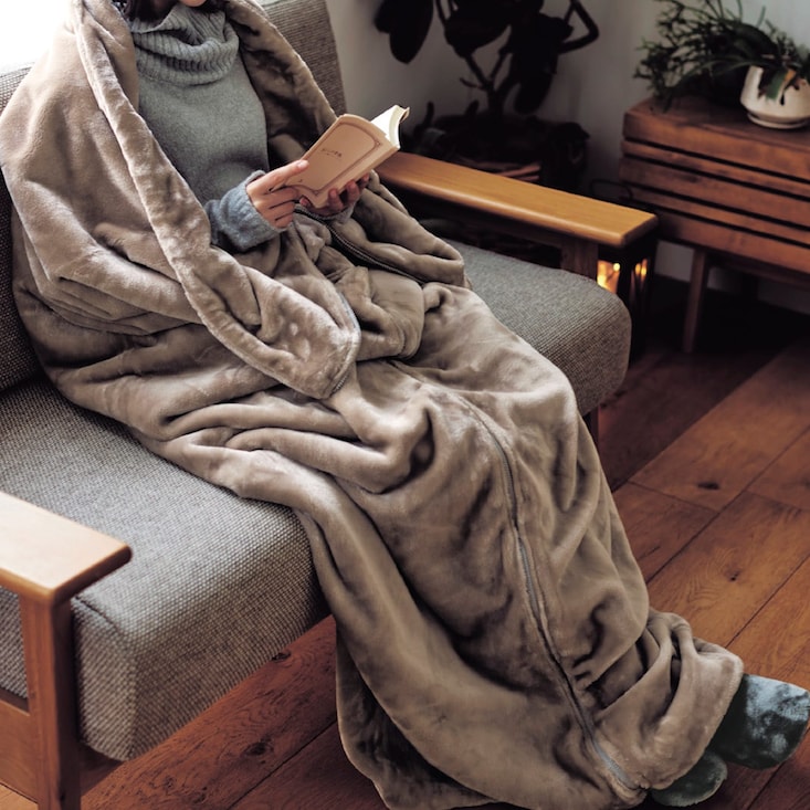 あったかなめらかなつつ毛布（R）（大人用） 【幸せホルモンが出る肌触り】メルトロ/meltoro