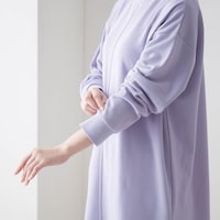 袖口はぬくもりが逃げにくいリブ仕立て