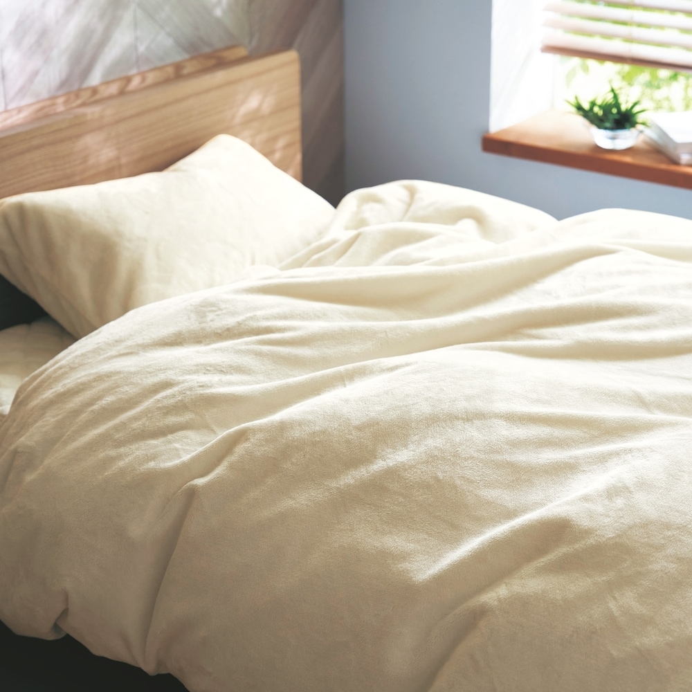 吸湿発熱プラス・あったかマイクロファイバーの掛け布団カバー