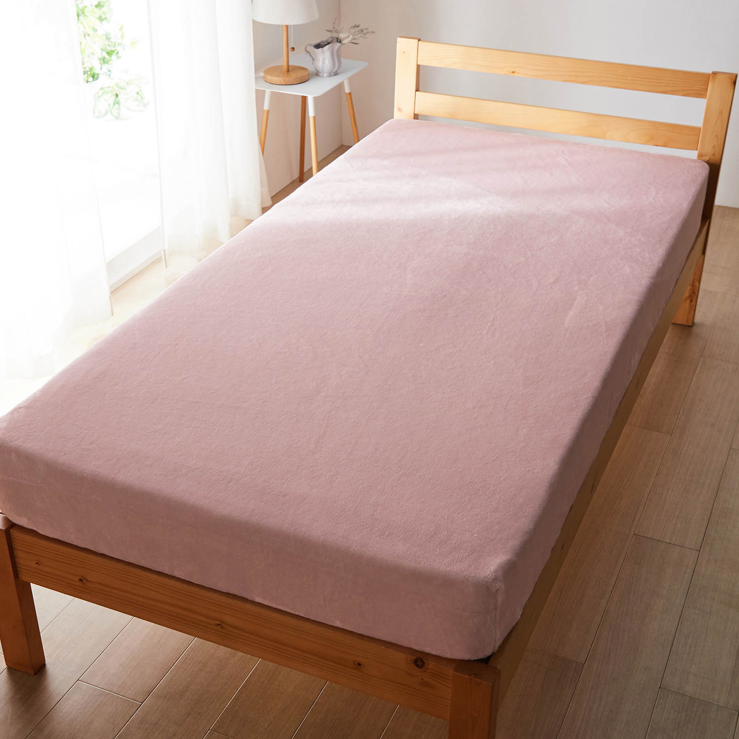 【ベルメゾン】【10月30日まで送料無料】 吸湿発熱プラス・あったかマイクロファイバーのボックスシーツ 【ベルメゾン】【10月30日まで送料無料】 吸湿発熱プラス・あったかマイクロファイバーのボックスシーツ