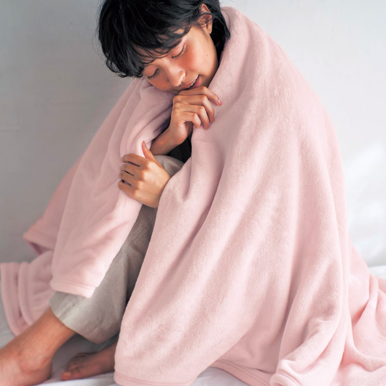 吸湿発熱プラス・あったかマイクロファイバーの2枚合わせ毛布 <シングル> 吸湿発熱プラス・あったかマイクロファイバーの2枚合わせ毛布 <シングル>