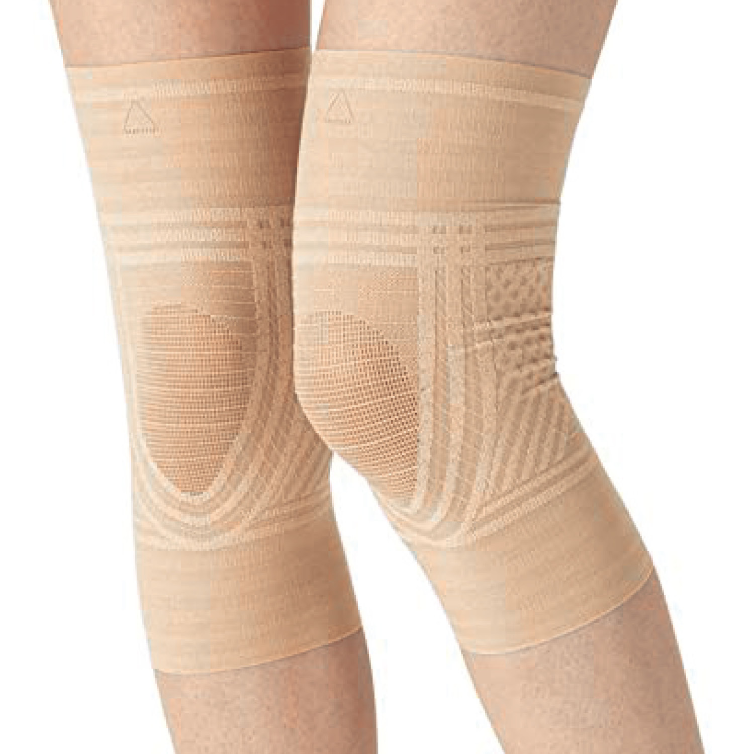 【ベルメゾン】極薄ひざWライン構造サポーター 【ベルメゾン】極薄ひざWライン構造サポーター