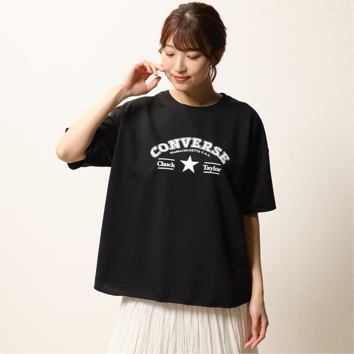 コンバースのビッグTシャツ - トップス