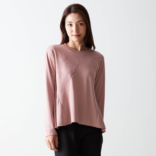 スポットレス 長袖Tシャツ