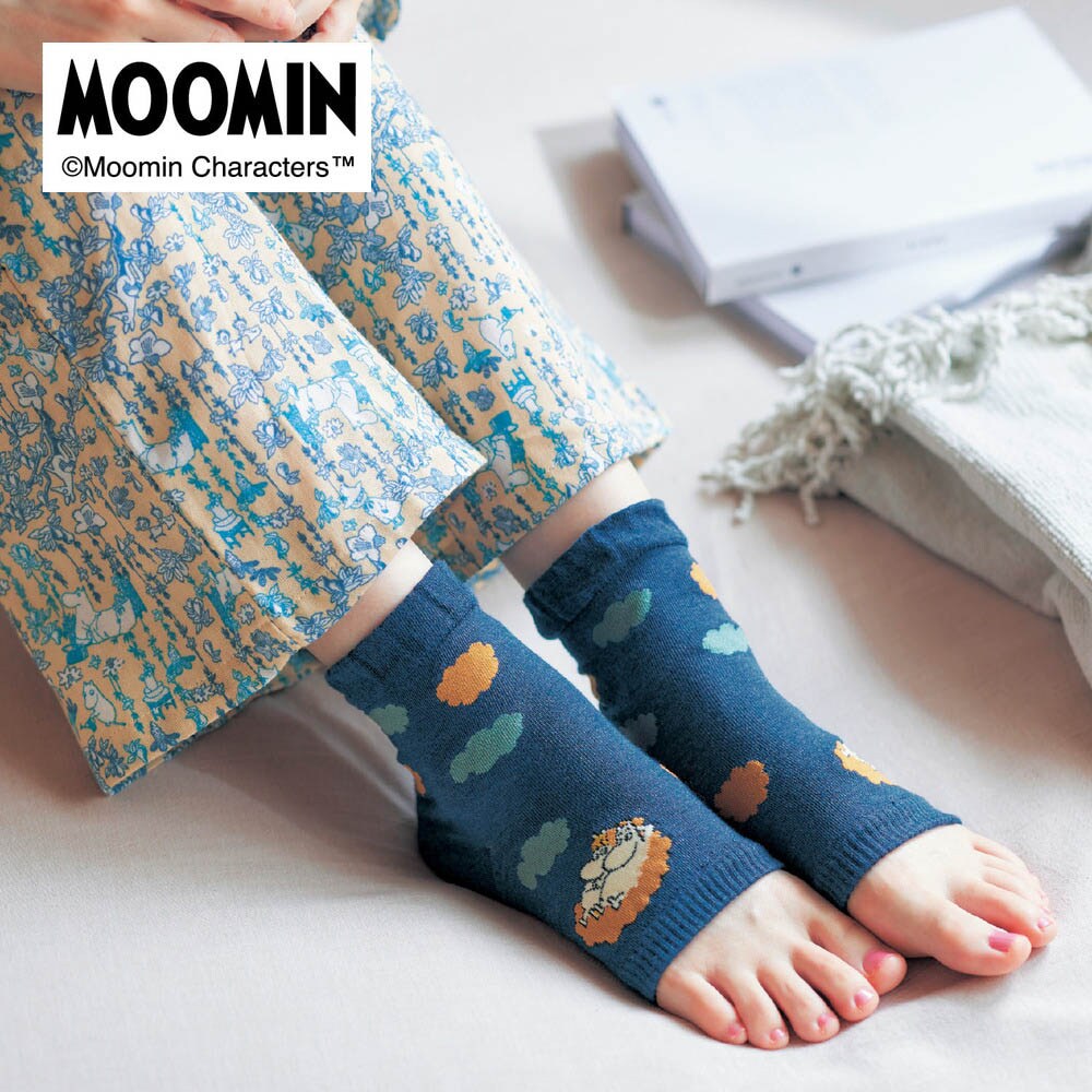 【ムーミン/MOOMIN】かかとしっとりサポーター 「ムーミン」