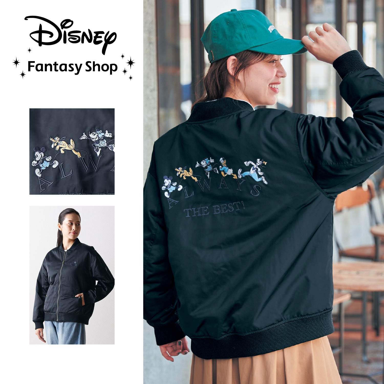 カラーベージュDISNEY Fantasy Shop トレンチコート ミッキーモチーフ