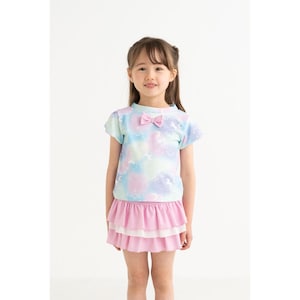 ピンク（ユニコーン柄）モデル身長：約108cm　着用サイズ：110