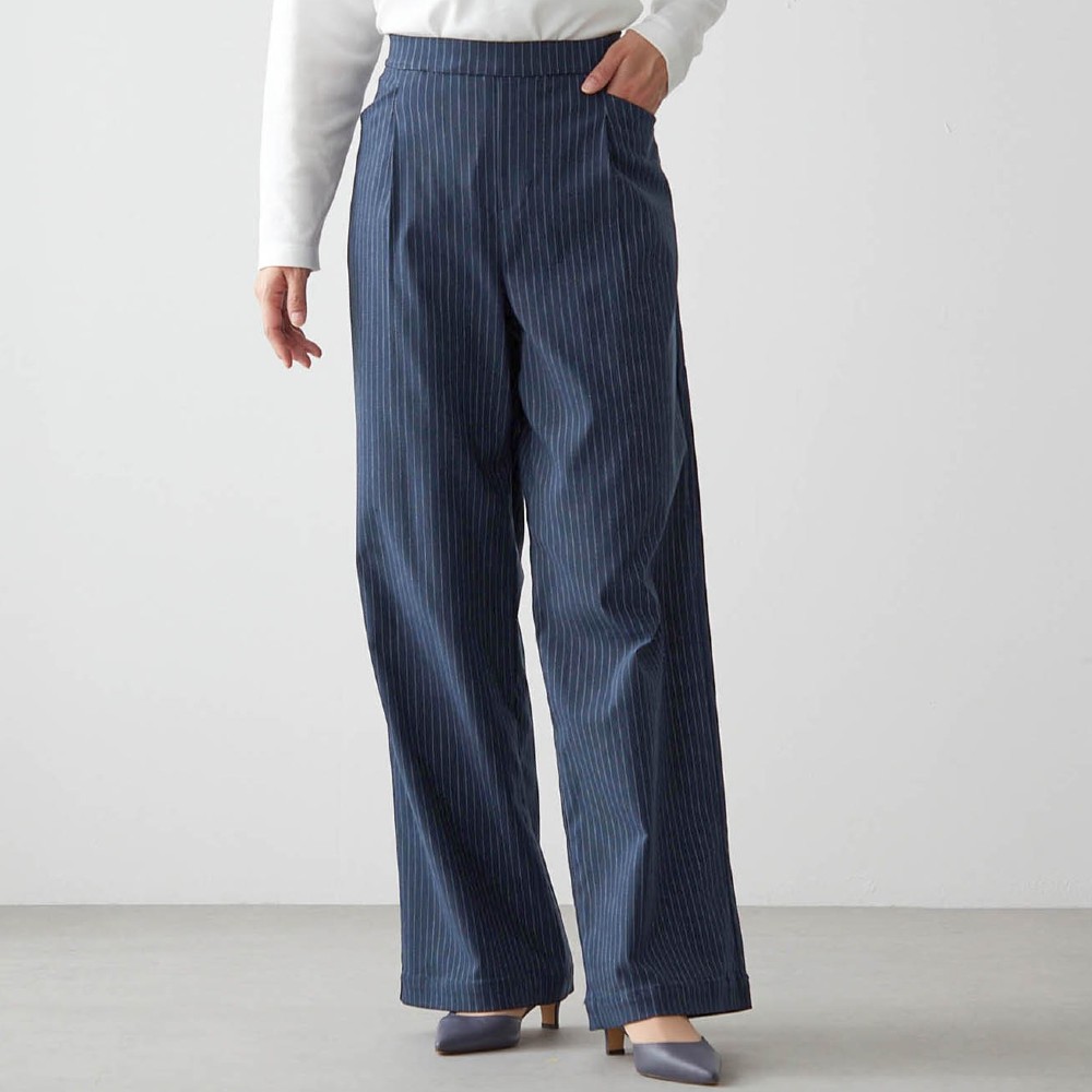 【座(THE)パンツ】ベルメゾン・座(THE)ワイドパンツ