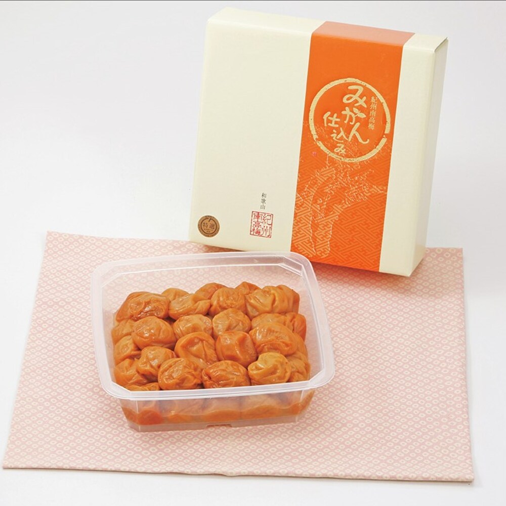 【ベルメゾン】和歌山のちょっといい梅 みかん仕込み 800g