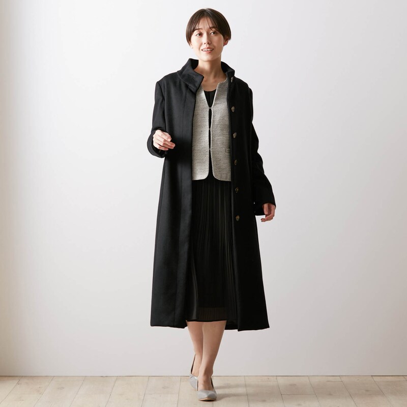 No.148 カシミア 繁く ロング 新品