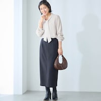 モデル身長168cm／M　＜アイスグレー＞