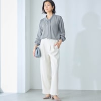 モデル身長168cm／M　＜千鳥格子＞