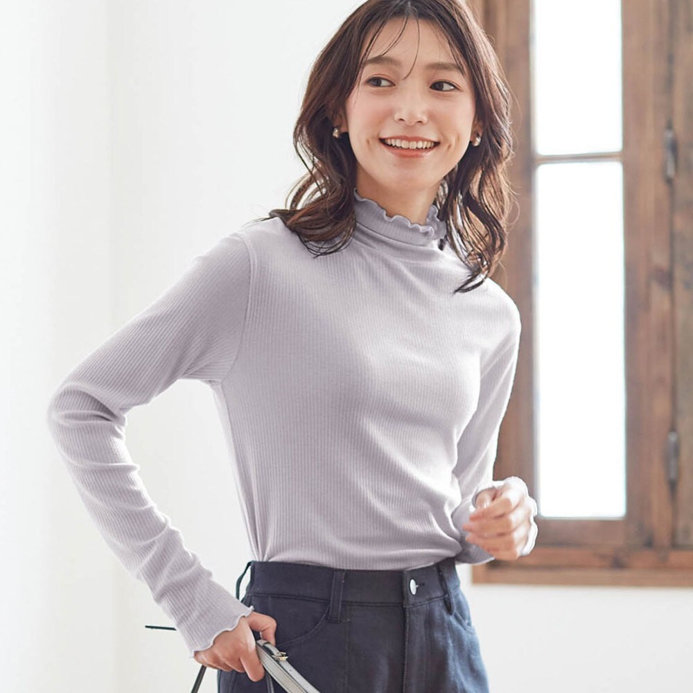 【スタイルノート/StyleNote】【新色追加】 シルクカシミヤブレンドカットソー[日本製]
