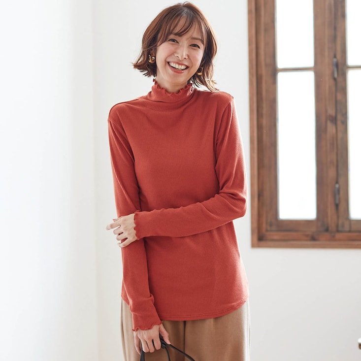 シルクカシミヤブレンドカットソー［日本製］