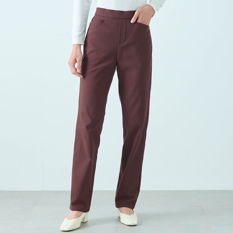 モデル身長167cm／M・股下72cm※写真は撮影用のため股下+6cmになります。