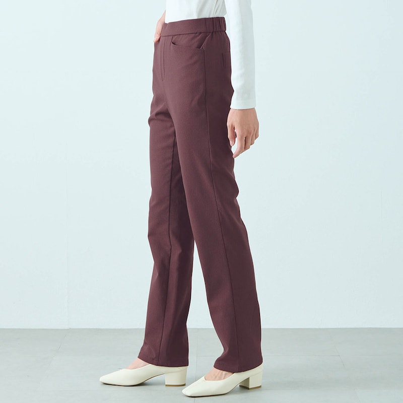 モデル身長167cm／M・股下72cm※写真は撮影用のため股下+6cmになります。