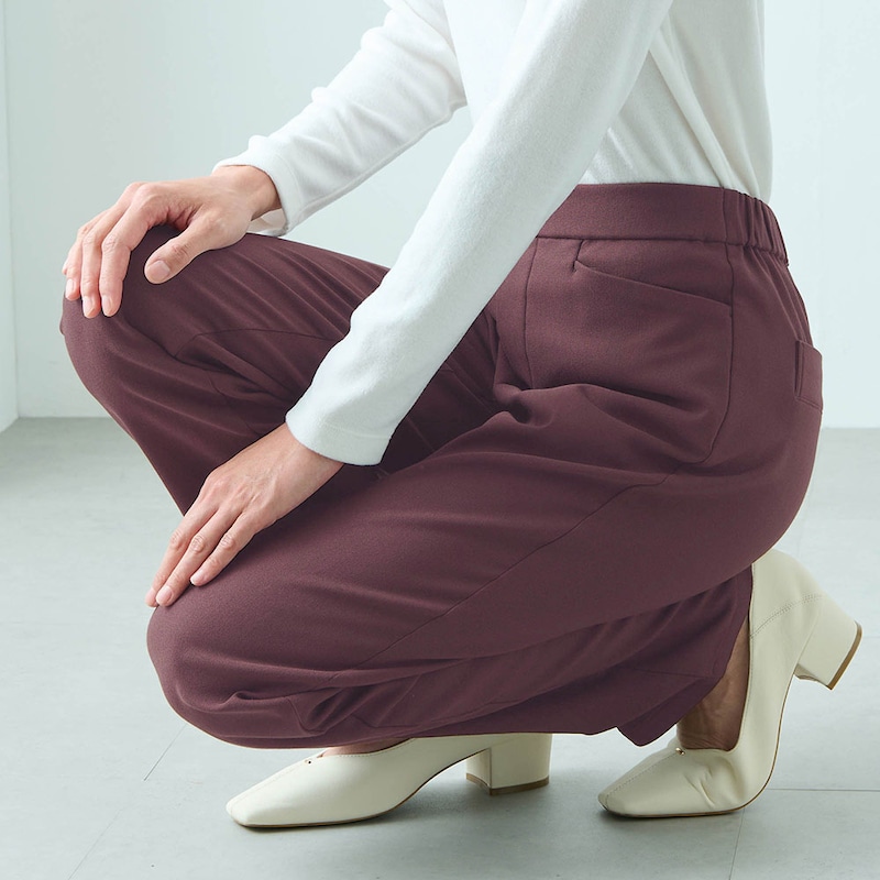 かがんだとき、立ち上がるときラクちん