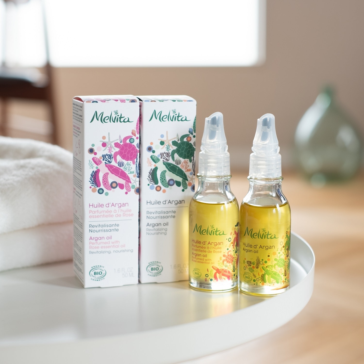 アルガンオイル2本セット(コフレ)|(メルヴィータ/Melvita)|通販の