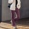 綿混コーデュロイテーパードパンツ(丈が選べる)