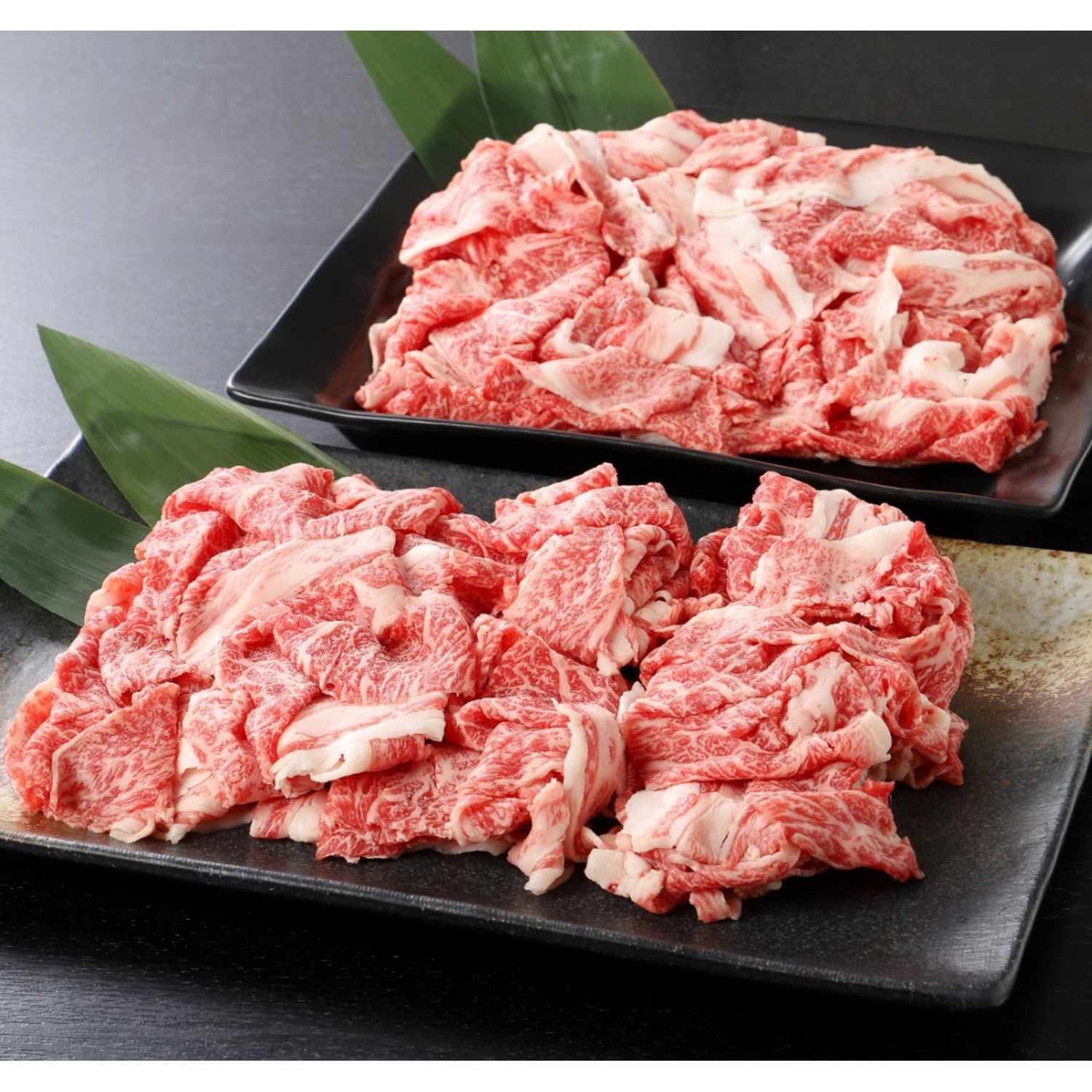 【ベルメゾン】【フードロス対策】 宮崎県産黒毛和牛切落し 500g×2パック (訳あり)